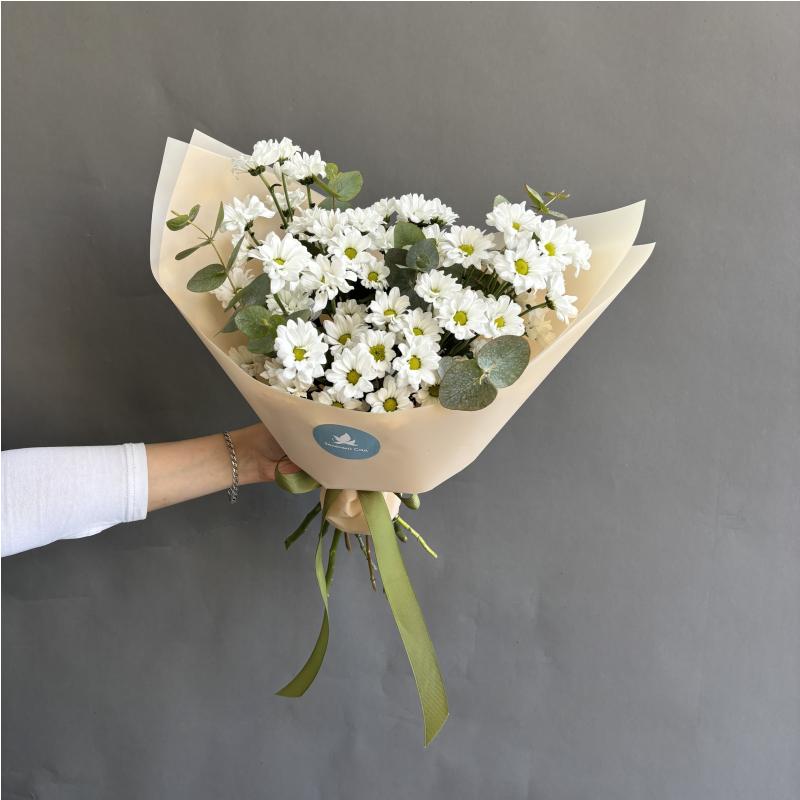 Букет из кустовых хризантем Сантини 09331
