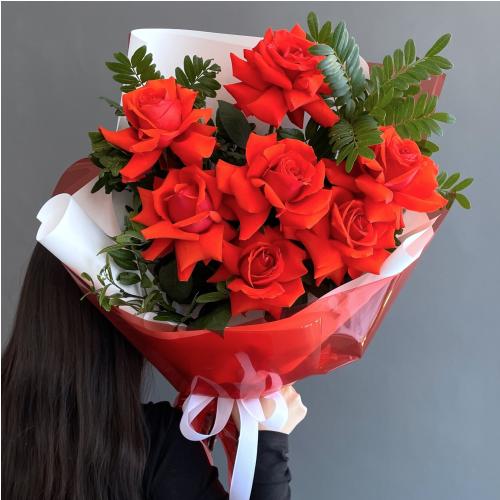 Букет из французских роз 0256