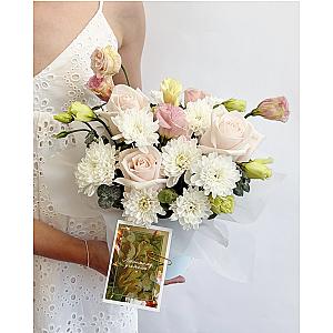 Композиция с розой «Мудрый рассвет» 5213